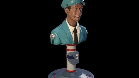 Total Recall Johnny Cab 3D print model