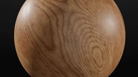 Oak Wood Material | Eichenholz finished