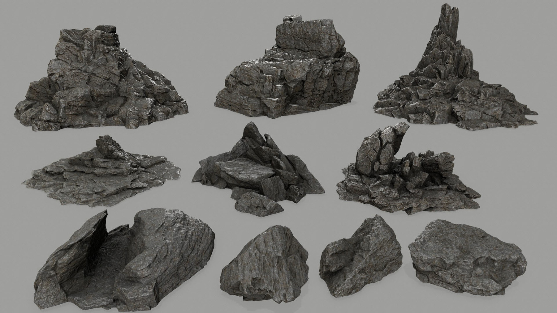 Rock 3d model