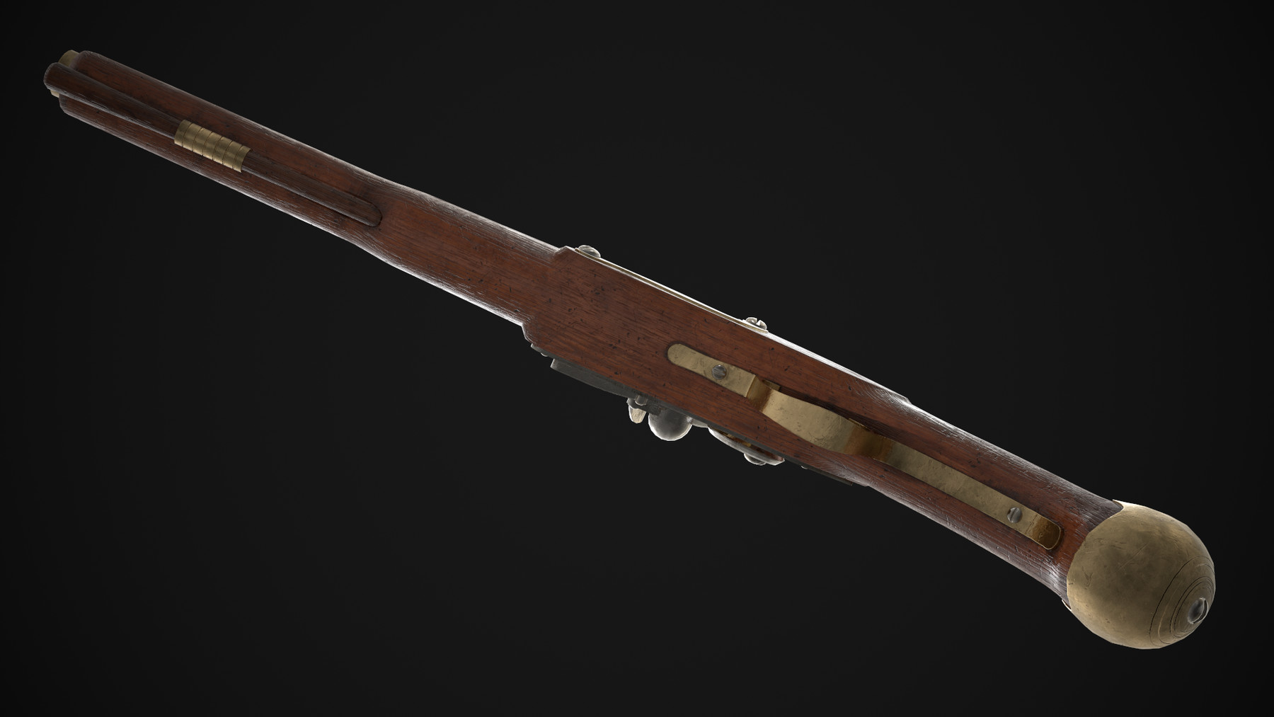 ArtStation - Flintlock Pistol (Game Ready) | Game Assets