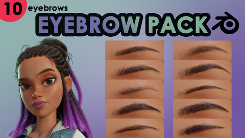 Eyebrow Pack (Blender)