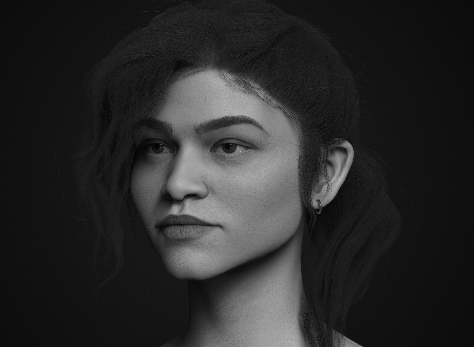 ArtStation - Zendaya Likeness | Resources