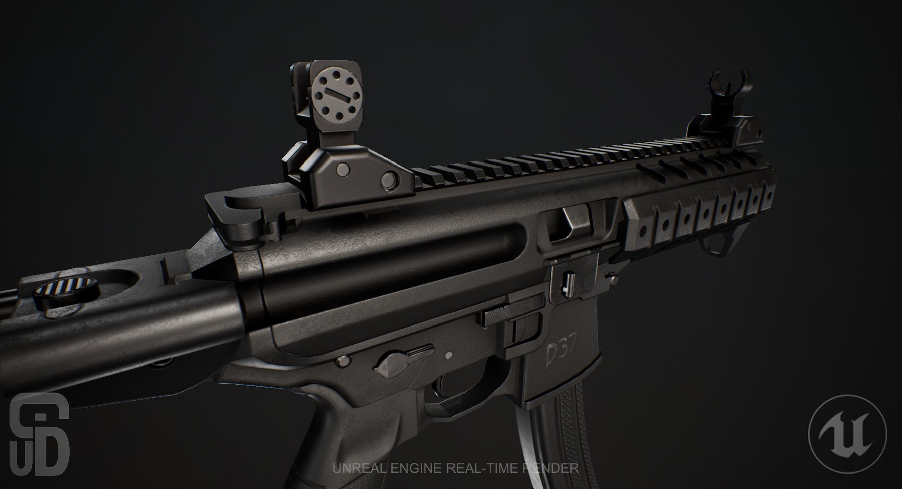 Artstation Sig Sauer Mpx Game Assets