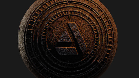 Substance Designer Graph - Old Metal shield