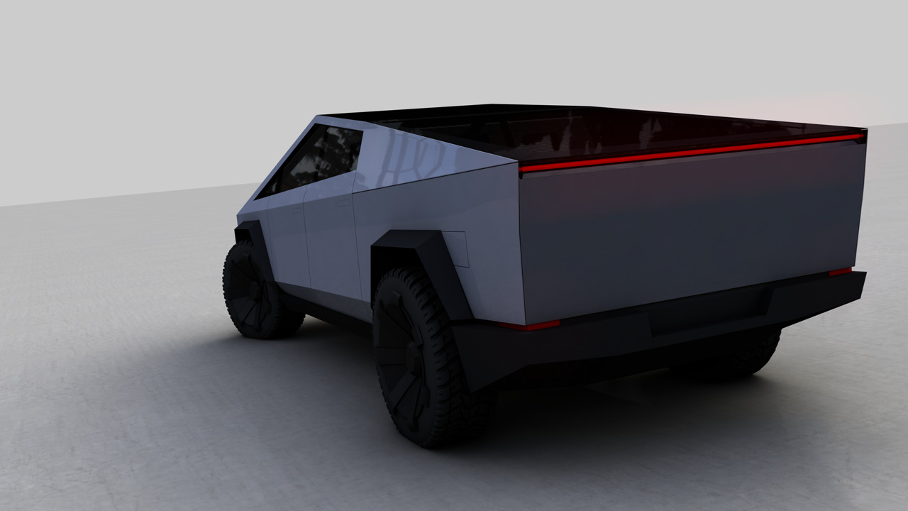 ArtStation - Tesla Cybertruck 2019 | Resources