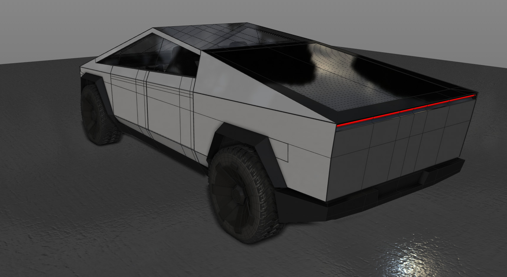 ArtStation - Tesla Cybertruck 2019 | Resources