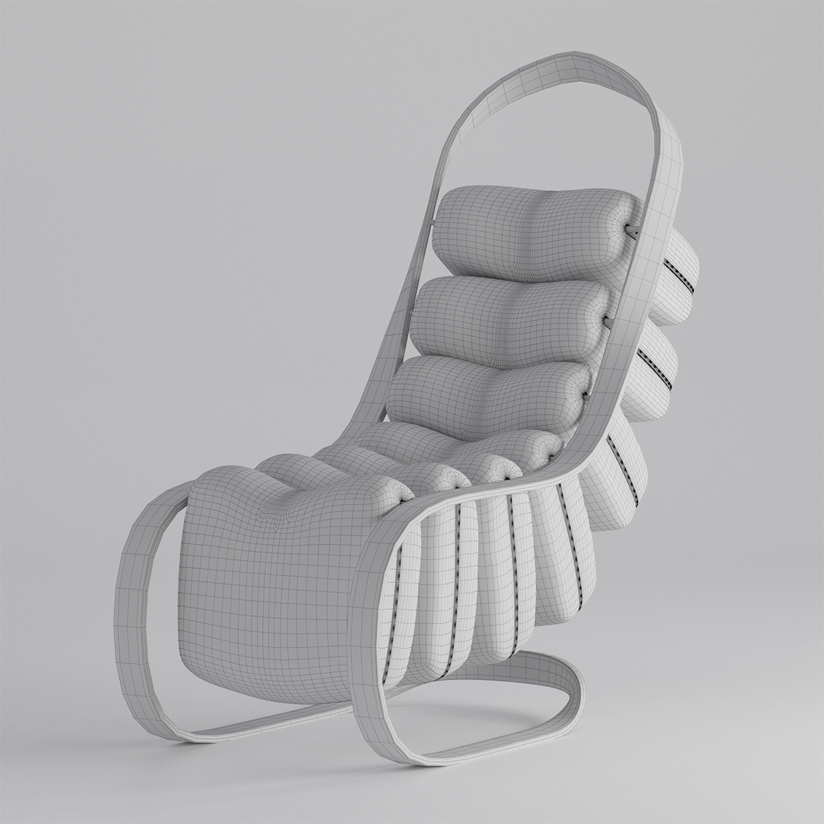 Roman Shipulin - Komed Chair By Marc Newson 3D model