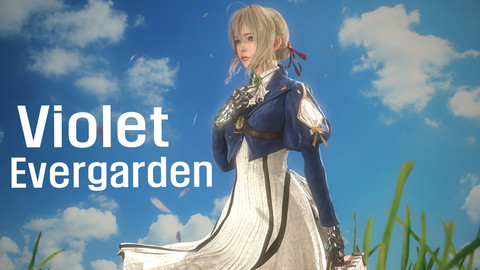 Violet Evergarden real time 3D