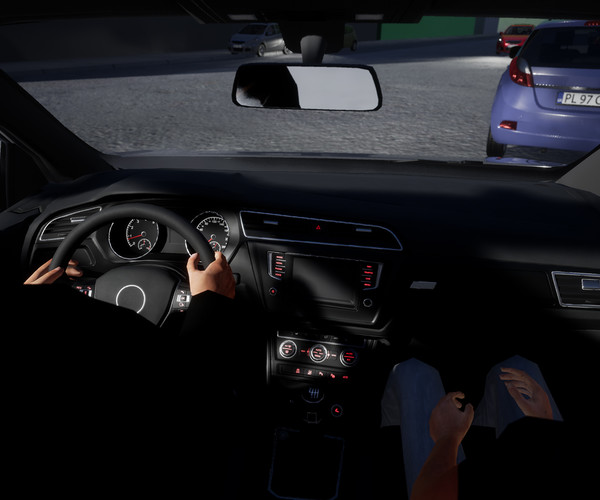 ArtStation Hatchback Car Game Assets