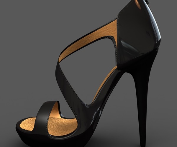 ArtStation - Maya High Heel | Game Assets