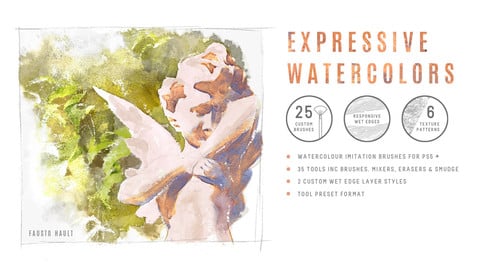 Expressive Watercolours for PS CS5+