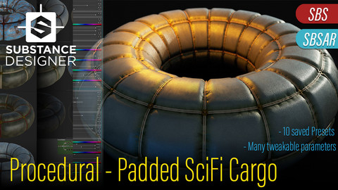Procedural SciFi Padded/Cushion Cargo