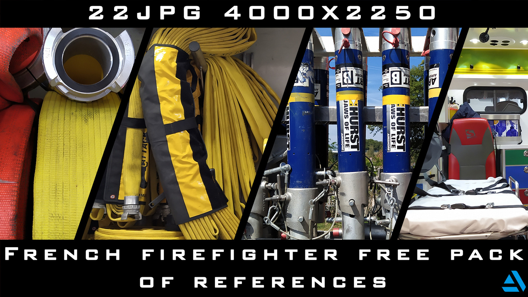 Artstation Free Ref Pack French Firefighter Resources