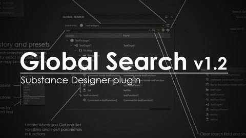 Global Search v1.2.1 plugin for Substance Designer