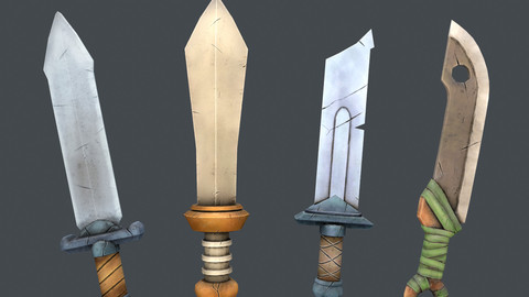 Stylized sword set