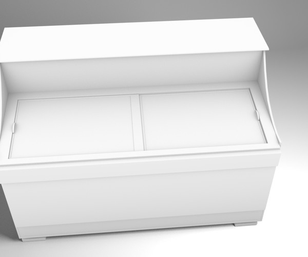 ArtStation Modern Chest Freezer Game Assets