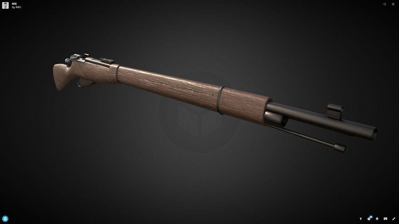 mosin nagant 3d model mosin nagant 3d model