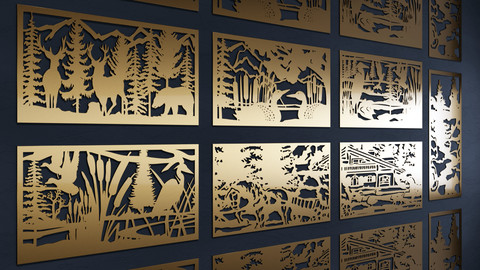 Fauna pattern pack - 7 pieces