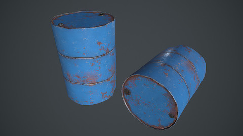 Metal Barrel PBR