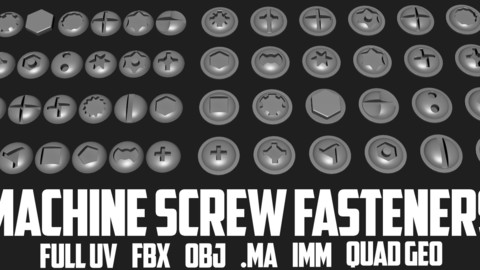 Screw Heads-Machine Fasteners