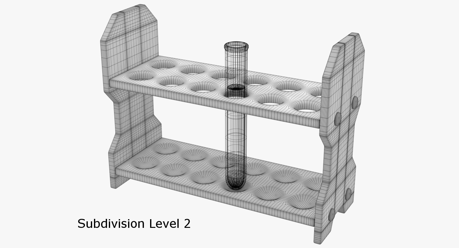 ArtStation Test Tube Rack Resources