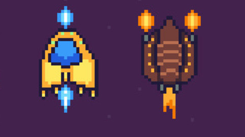 Space Ship - UI - Explosion - Shoot