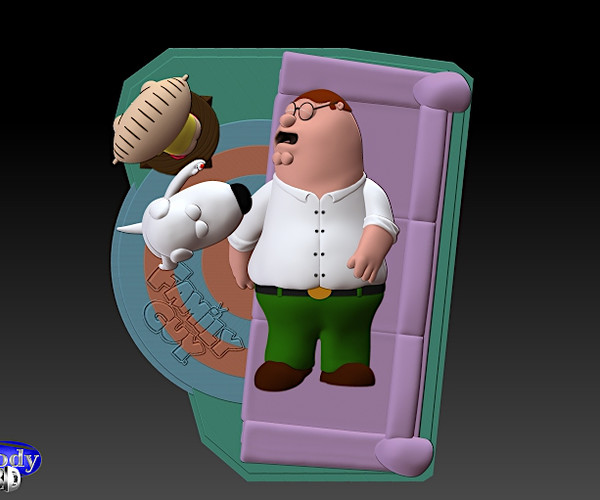 ArtStation - Family Guy (Griffin) Model Printing Miniature Assembly ...