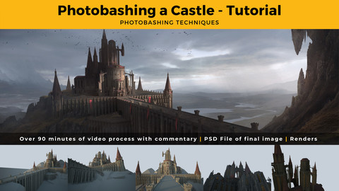 Castle Concept -  Photobashing Techniques