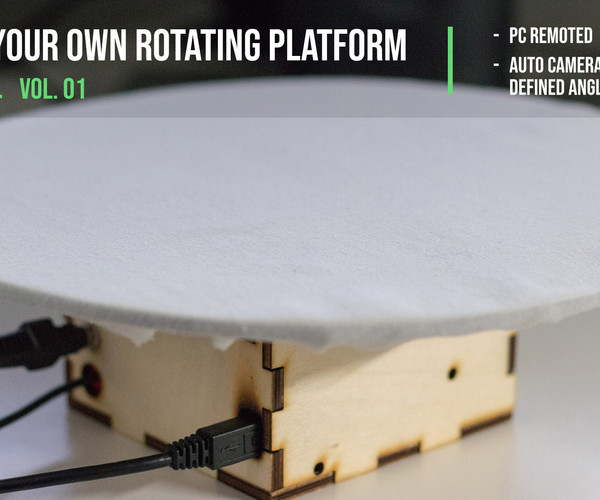 ArtStation - Make your own rotating platform - tutorial vol. 01 | Tutorials