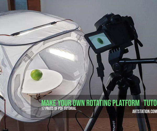 ArtStation Make your own rotating platform tutorial vol. 01 Tutorials