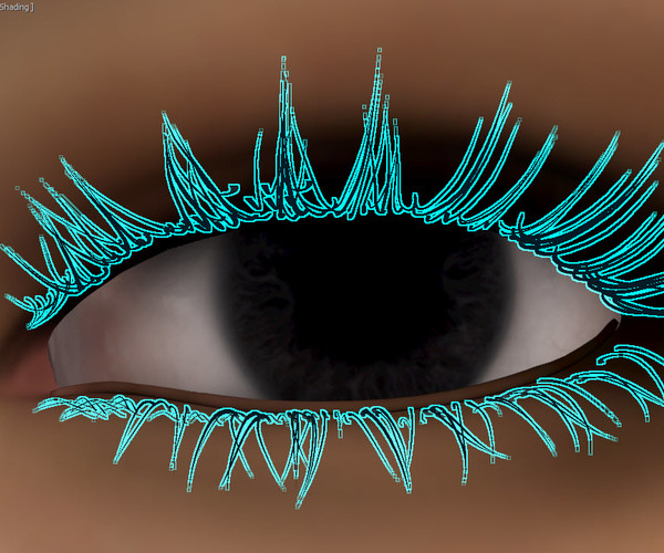 ArtStation Eyelashes Resources