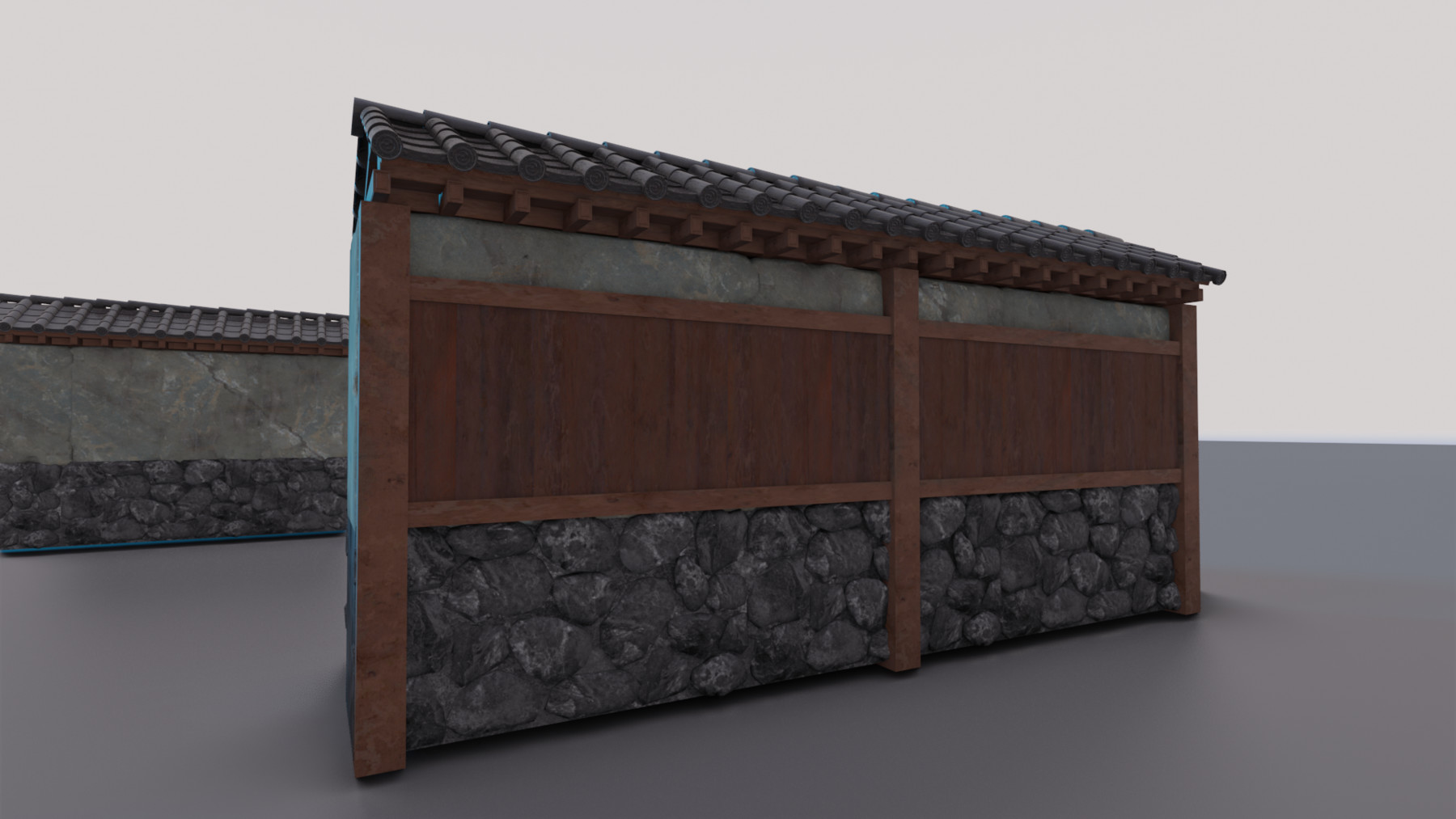 ArtStation - Japanese Walls & Rooftiles 3D Kit & Tutorial | Resources