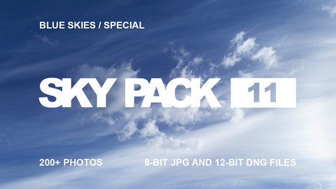 Sky Pack 11 / Blue Skies Special / Clouds reference pack
