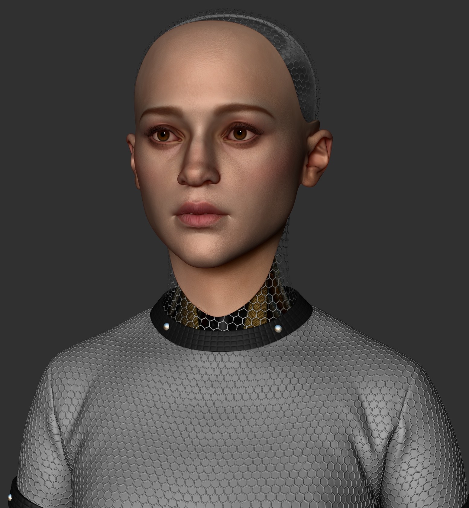 ArtStation - Ava - Alicia Vikander zbrush sculpt | Resources