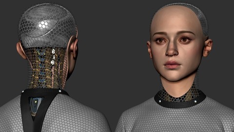 Ava - Alicia Vikander zbrush sculpt