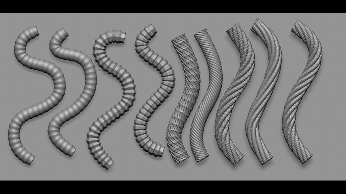zbrush curve tubes divisions
