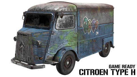 Citroen Type H - Game Ready