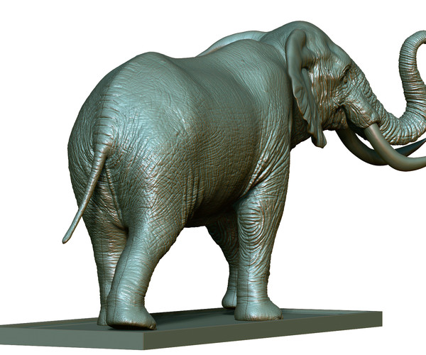 ArtStation - Elephant 3D Printing | Resources