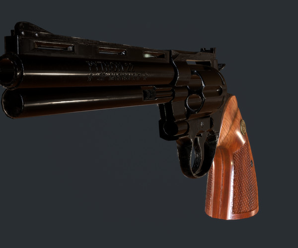 ArtStation - Magnum Colt Python 357 | Resources