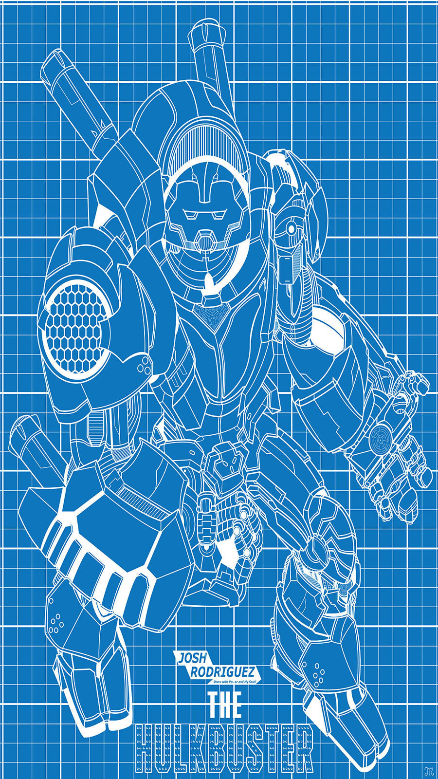 ArtStation - HulkBuster - blueprint | Artworks