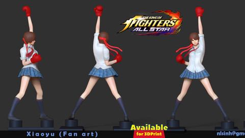 Xiaoyu - King of fighters Fan art