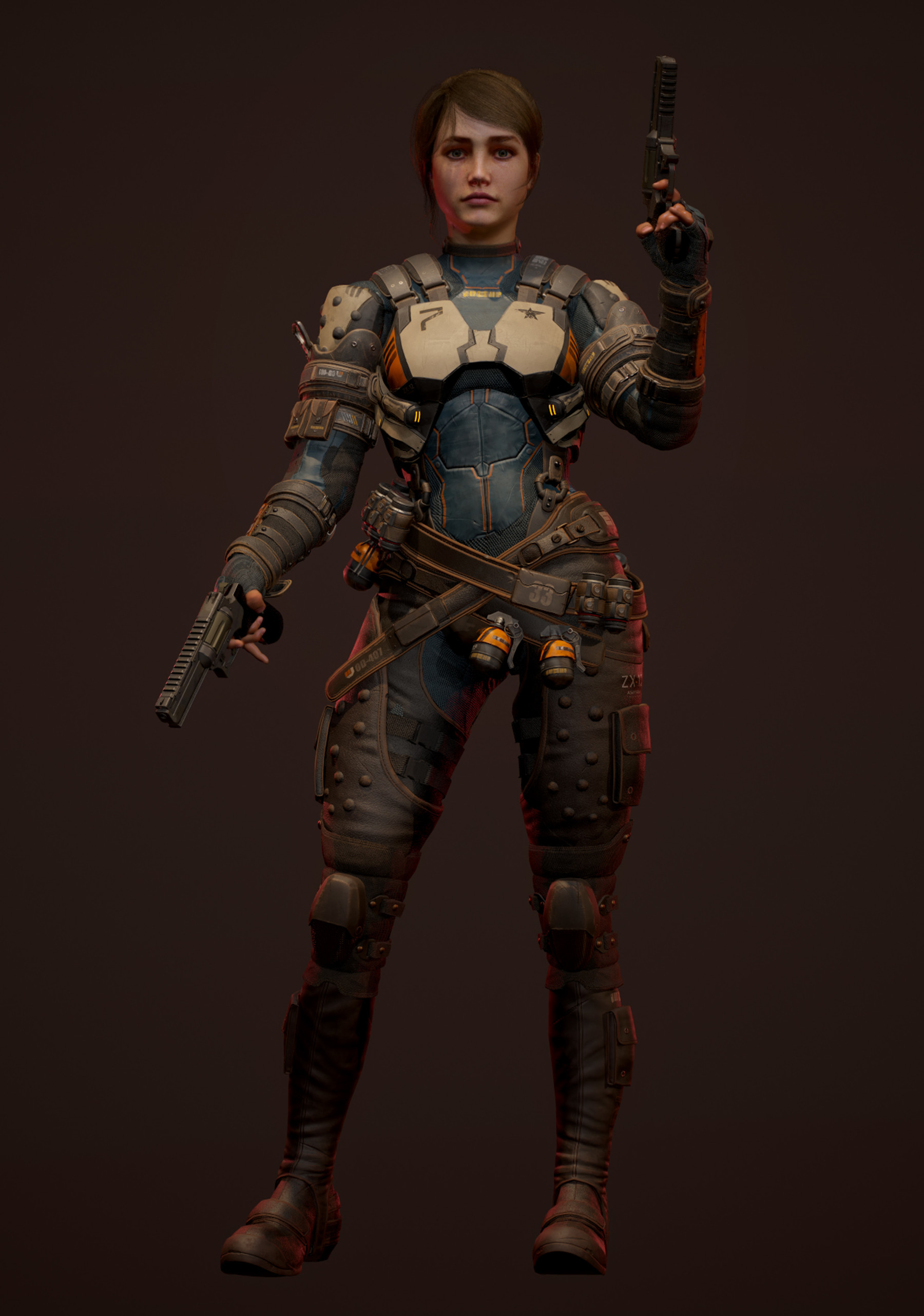 ArtStation - Female Mercenary Real Time | Resources