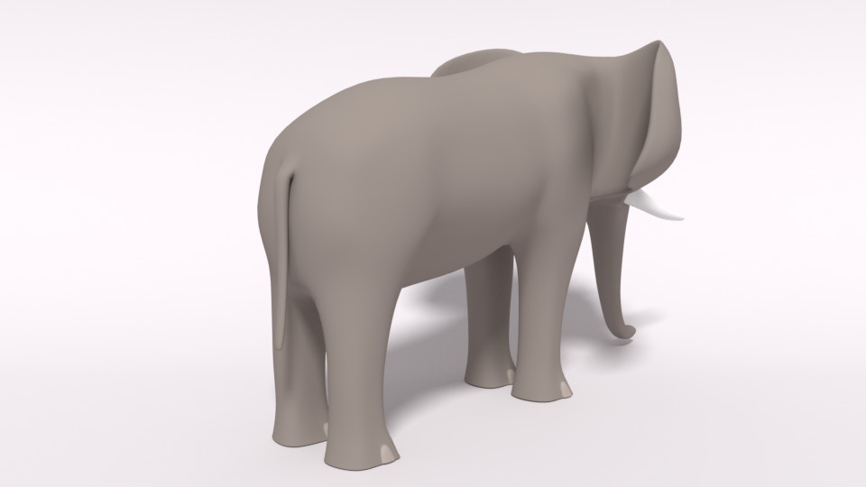 ArtStation - Cartoon Elephant | Resources