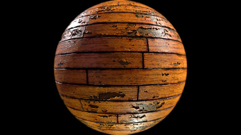 165. Wood Floor#04
