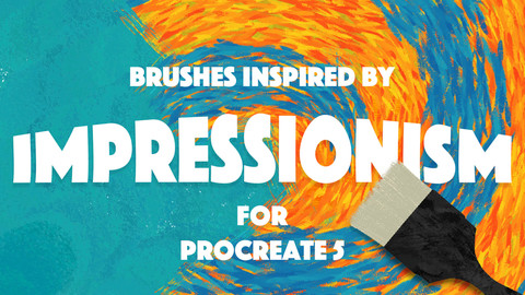 IMPRESSIONISM BRUSHES FOR PROCREATE 5