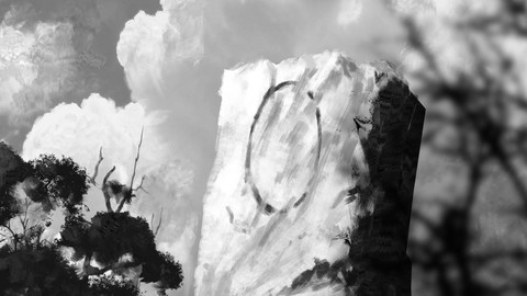 Custom Brushes Mega Pack (Mountains, Birds, Deers, Skies)