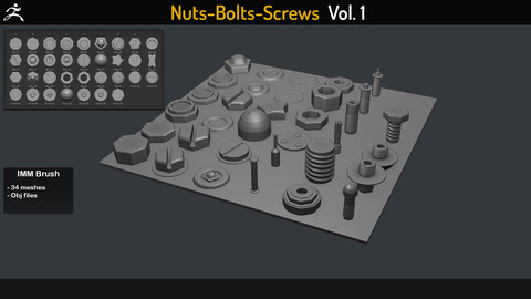 Bolts Nuts Screws IMM Brush Vol.1