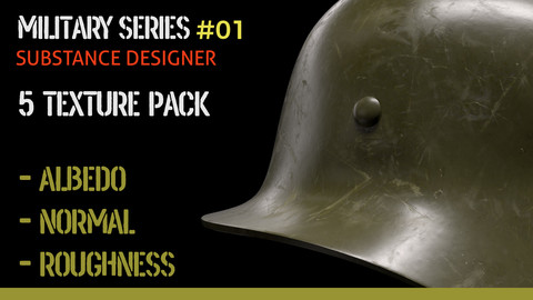 Substance Designer : Military Pack 01