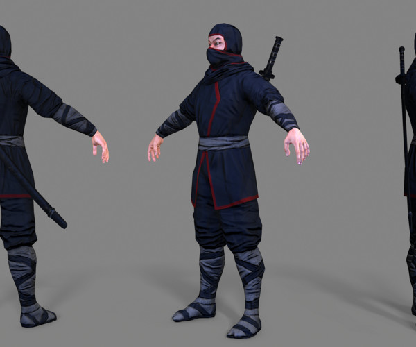 ArtStation - Ninja | Game Assets