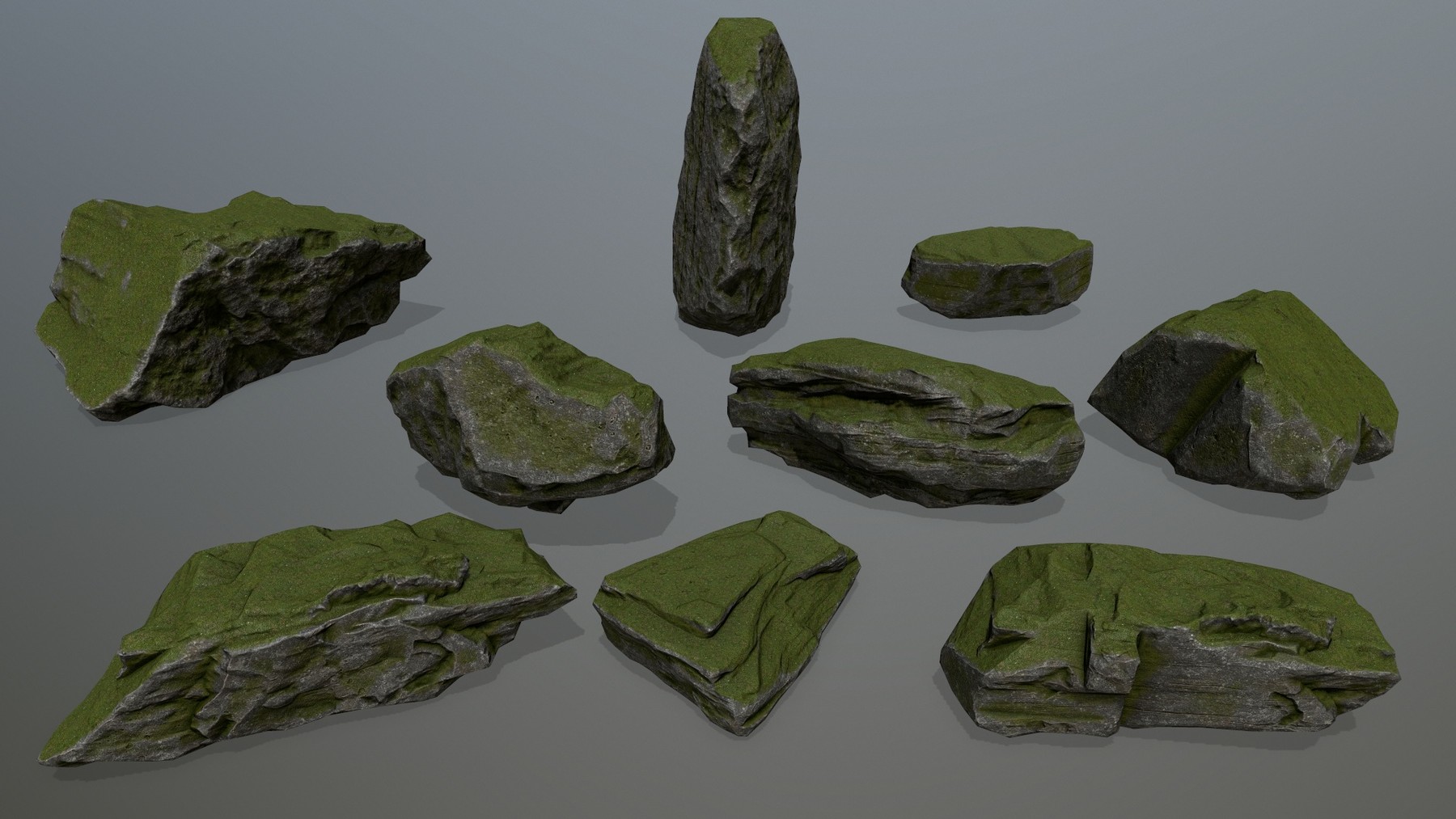 ArtStation - rock set | Game Assets